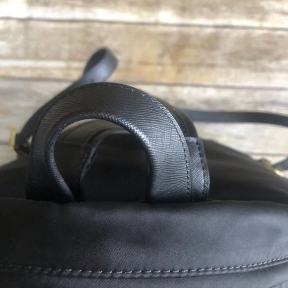 MICHAEL KORS JET SET BACKPACK W/LEATHER STRAPS